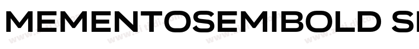 MementoSemiBold Semi字体转换 MementoSemiBold Semi字体转换